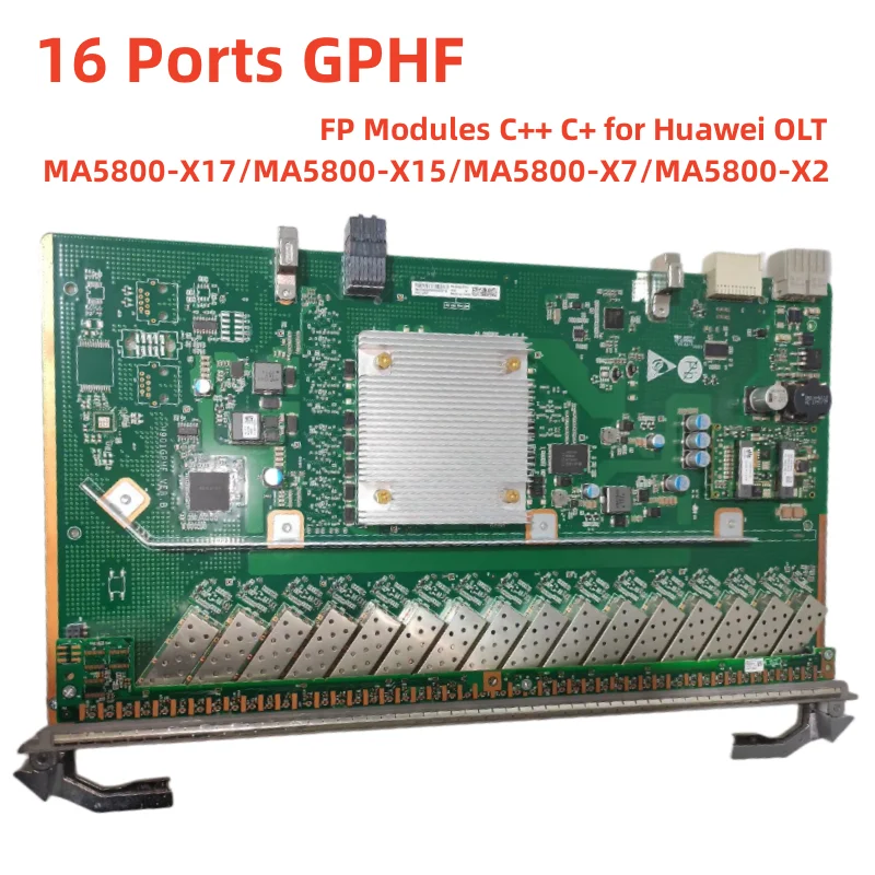 Интерфейсная плата GPHF с 16 портами, PON GPON карта с модулями SFP C ++ C + для Huawei, внешняя фотография/фотография