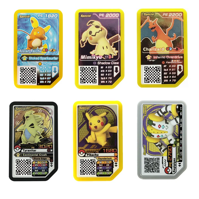 Оригинальный Покемон BANDAI Plus Ao Le Arcade General Special Edition P Card Pikachu Lugia Arceus из коллекции