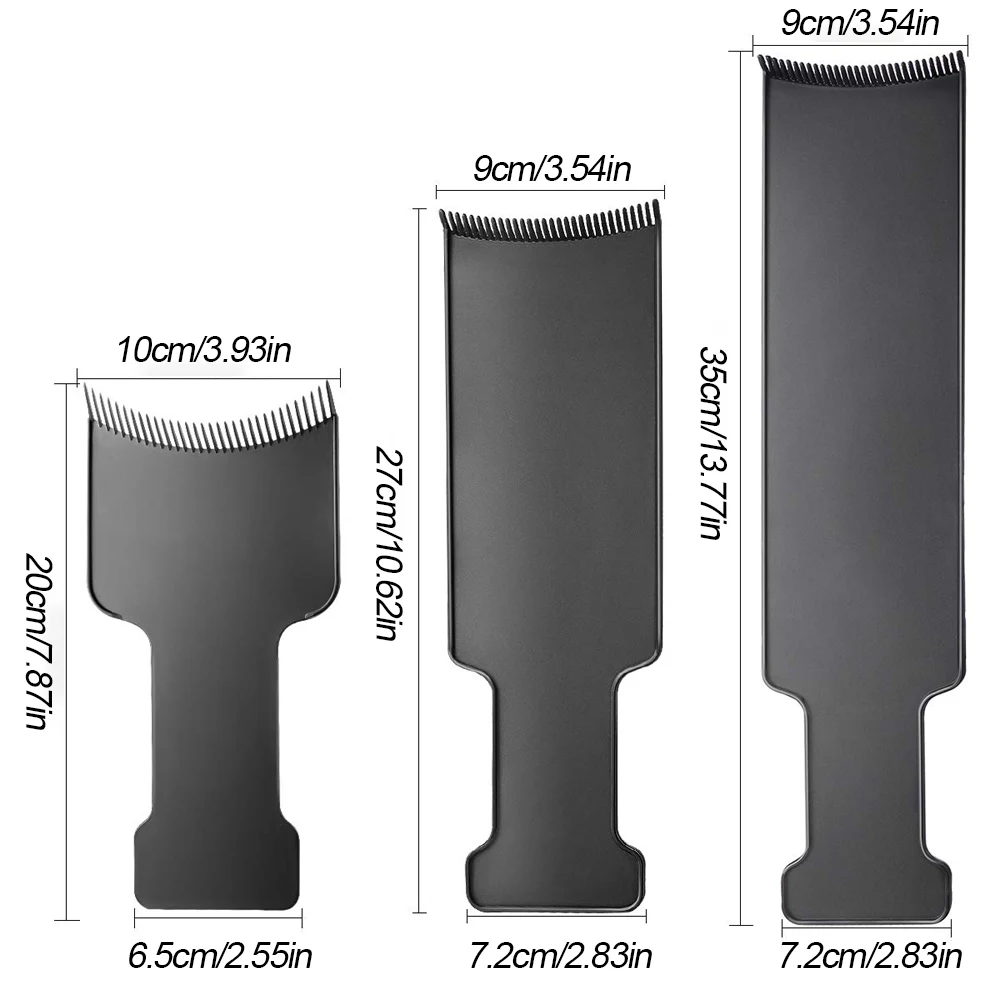 Расческа для профессионального парикмахерского искусства из 1 шт. размера S/M/L, доска для окрашивания волос DIY, кисть для окрашивания и стилизации, обеспечение салона для парикмахеров.