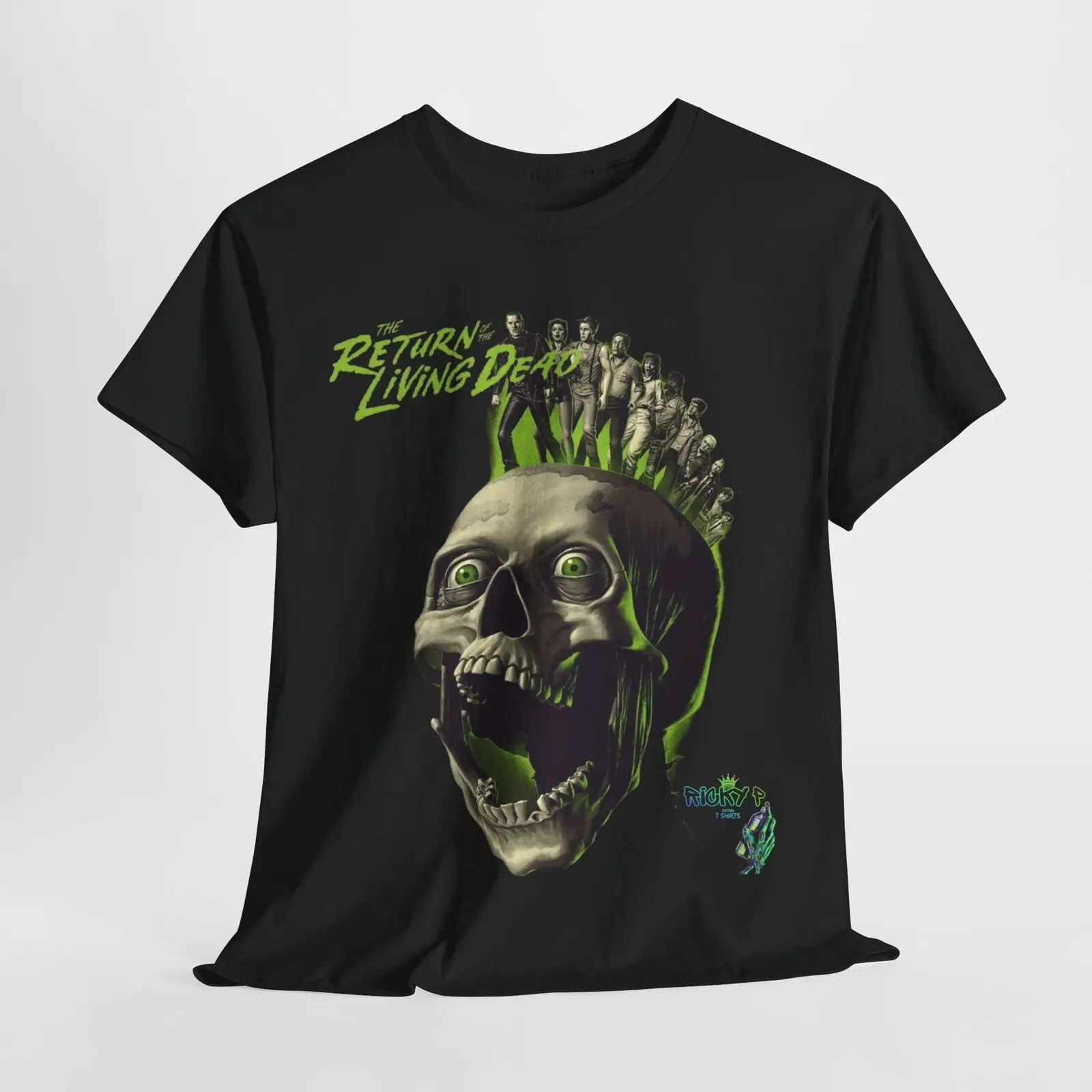 Футболка унисекс из тяжелого хлопка с принтом Возврат живых мертвецов