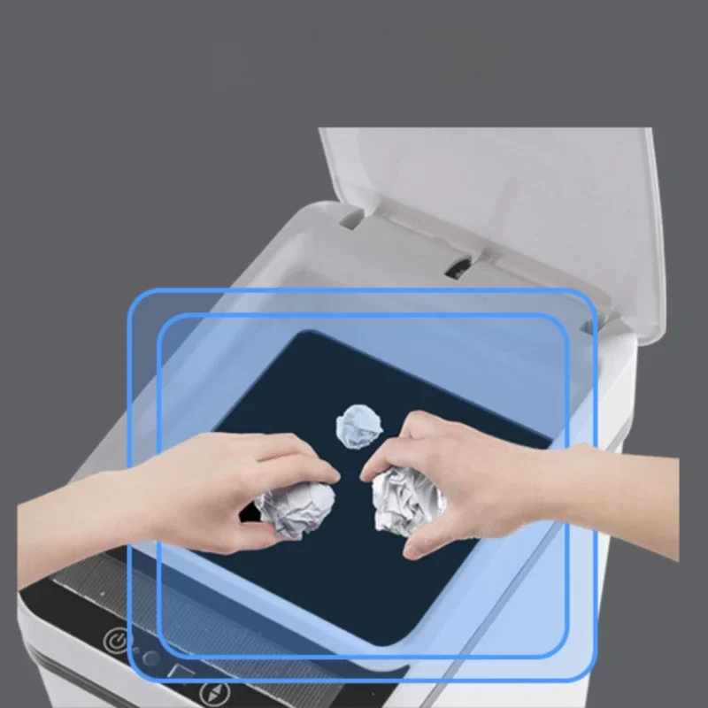 Умная корзина для мусора водонепроницаемый автоматический сенсор 12 л ванной