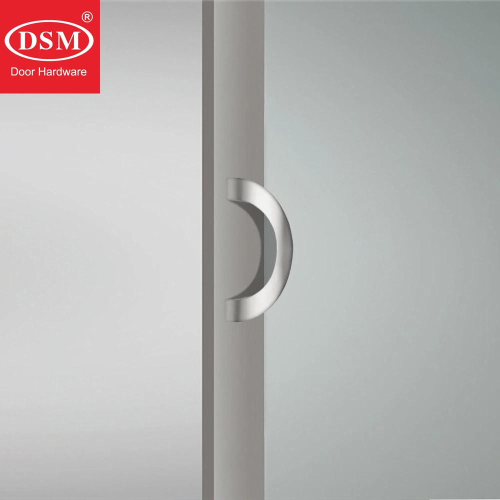 

Elegant Silver Entrance Door Handle Solid Aluminium Alloy Pull Handles PA-288-L250 For Wooden/Glass/Frame Doors
