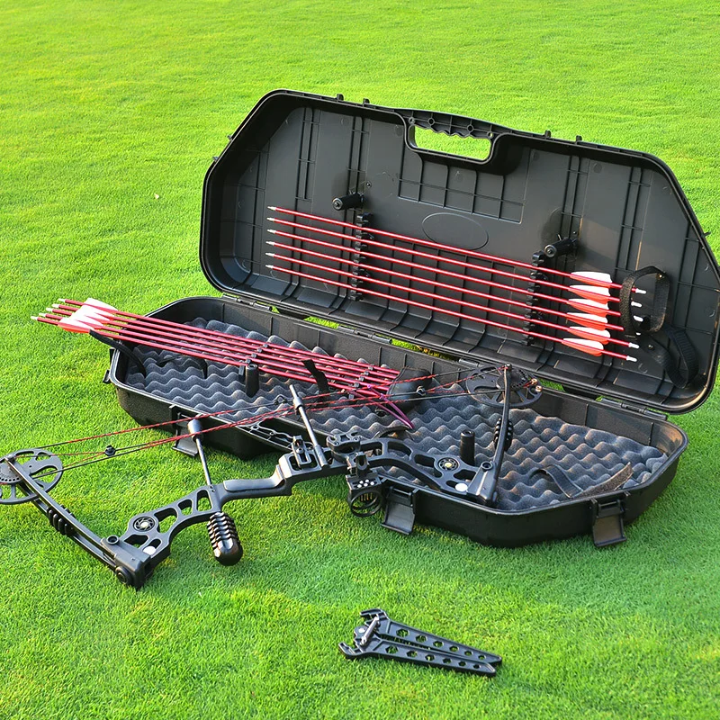 

30-70lbs Adjustable Archery Compound Bow Draw Length 19-30Inch Arrow Speed 3200fps Hunting Crossbow Shooting Accessories