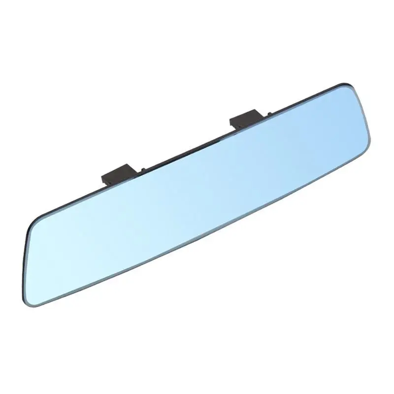 

Anti-Glare Rear View Mirror Borderless Clip-on Car Rearview Mirror Curved Design Wide Field Of Vision Minimize Blind Spots