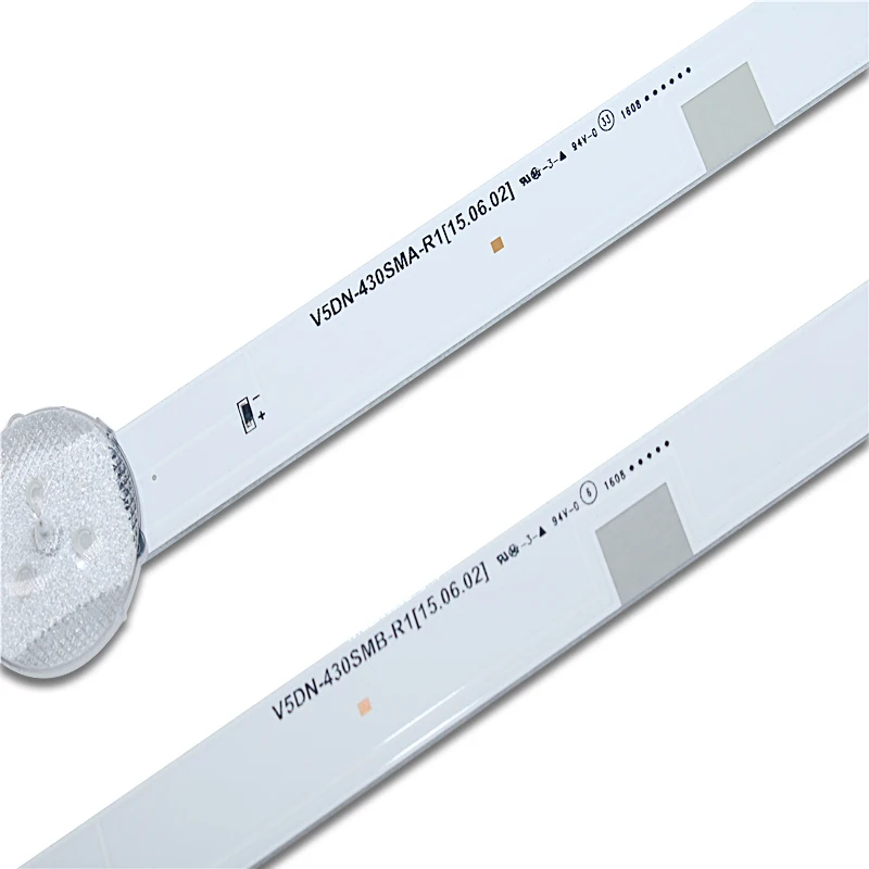 

New backlit LED strip, accessories for Samsung UA43J51SW UN43J5000 SY-JJ043BGAV1H UN43j5200 N43J5300AF V5DN-430SMA-R1 R2 430SMB