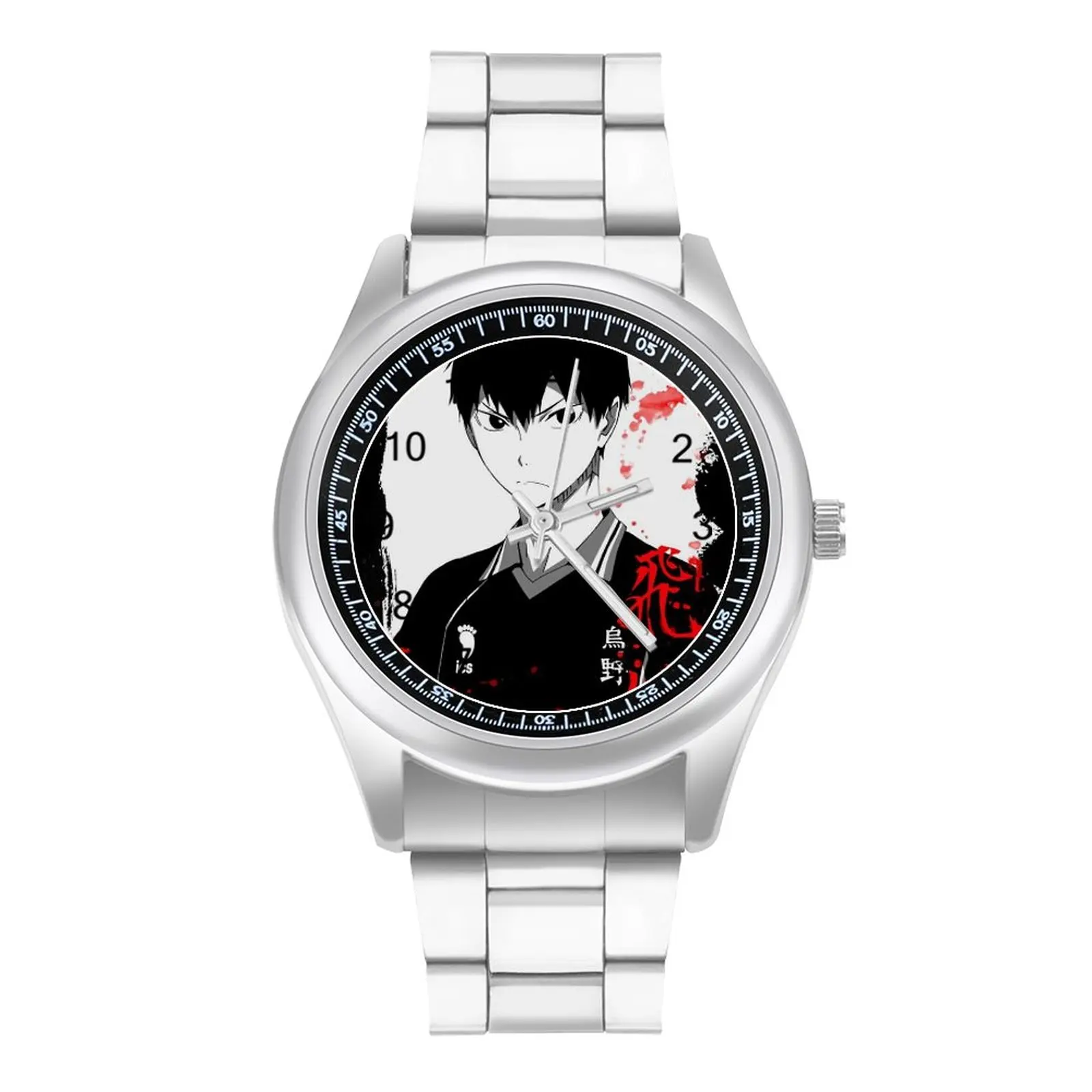 

Tobio Kageyama Ics Quartz Watch Haikyuu Photo Colored Wrist Watch Steel Buy Sport Lady Wristwatch
