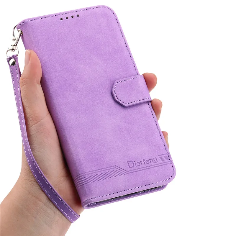 For Samsung Galaxy A13 (SM-A137) Leather Case on For Samsung A13 LTE M12 M13 M32 F42 F23 M23 5G Wallet Card Holder Stand Cover