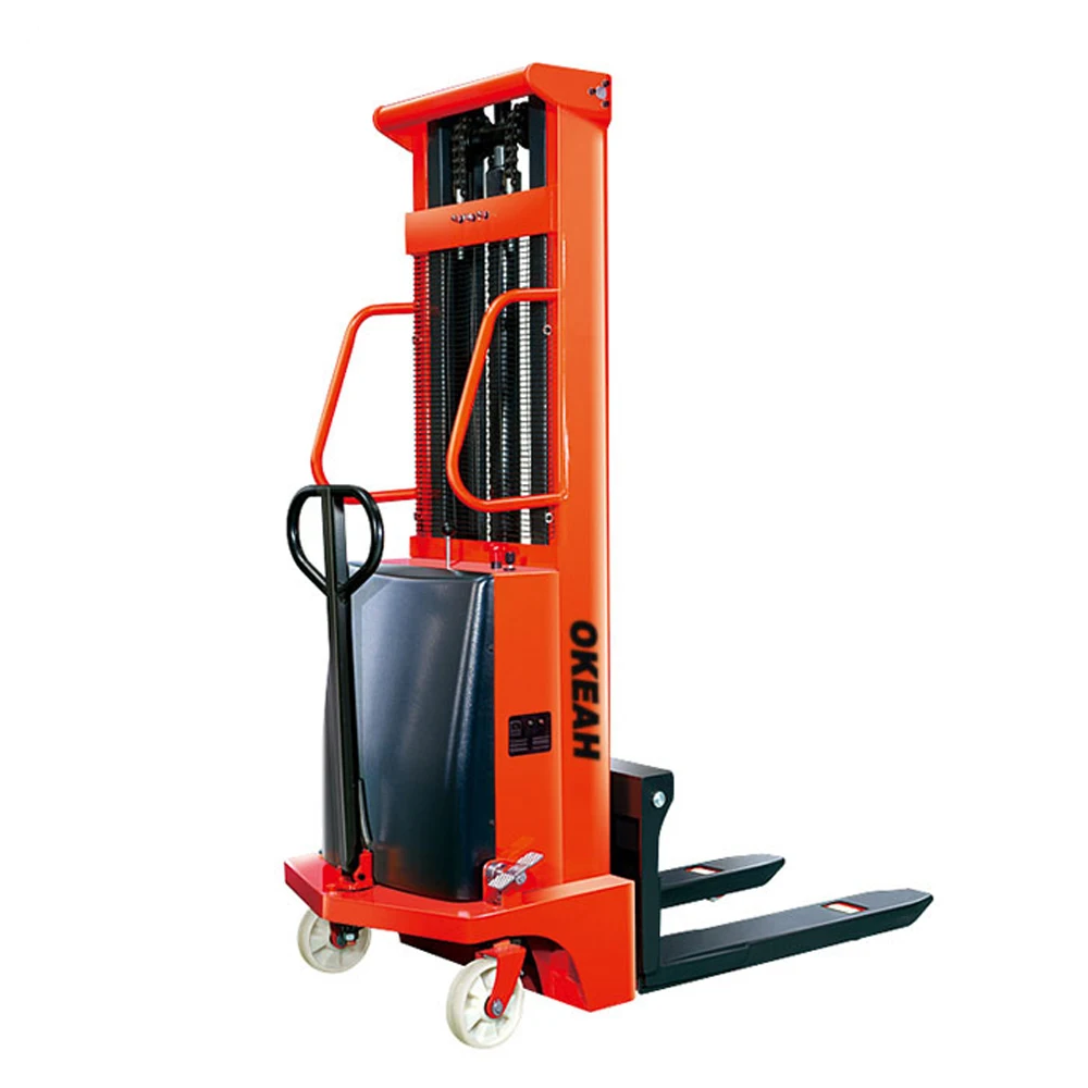 

Lifting Height 3m Semi-Electric Stacker Carrying Capacity 1000kg Manufacturer Supply With CE Certification