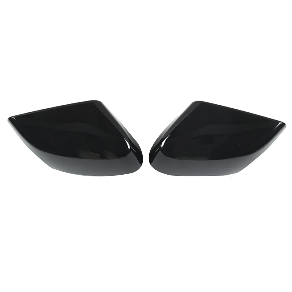 

For Corvette Bright Black Side Door Rearview Mirror Cover