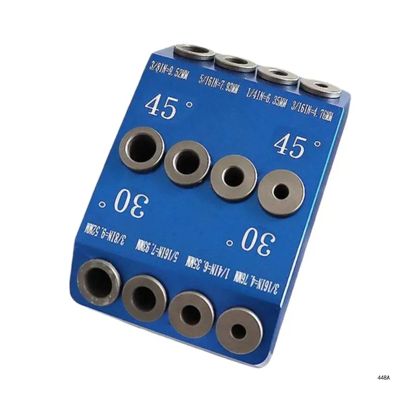 Угловое сверлильное приспособление 4 размера для угловых 30 45 90 отверстий