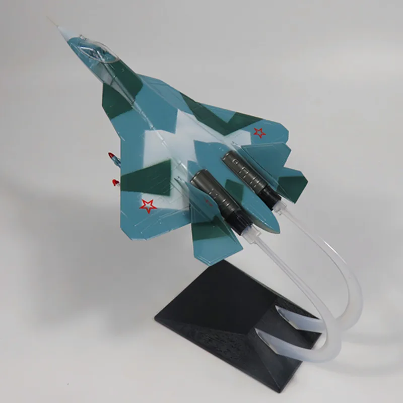 

1:72 ABS Static Simulation Fighter Aircraft model China T-50 T50 Fighter Airlines DIY Assembled Military airplane model Plane