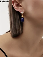 kshmir 2022 new womens pearl eardrop simple temperament elegant earrings water drop earrings accessories jewelry gifts
