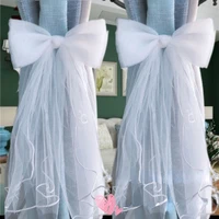 curtain tieback 1 pc bow knot lace white girl sweet curtain tie back for children kawaii decorative accessories for sheer drape
