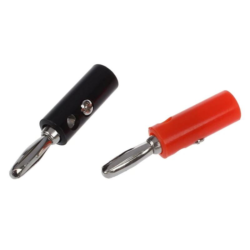 

60Pcs Silver Plated Connector Audio Banana Speaker Plug