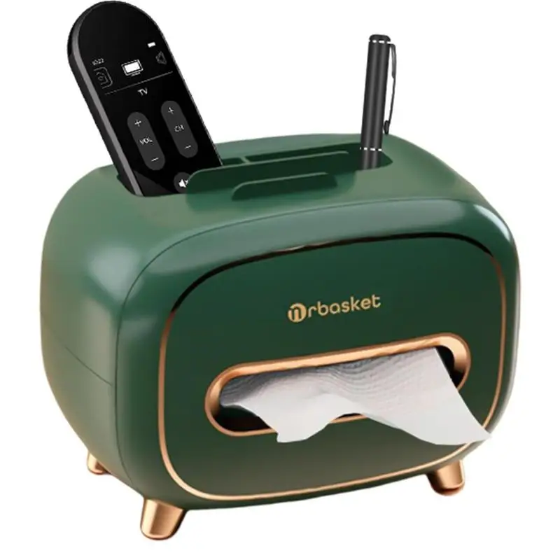 

Чехол для салфеток, прямоугольный фотомагнитный диспенсер, 2 отделения, водостойкий фотоэлемент для спальни