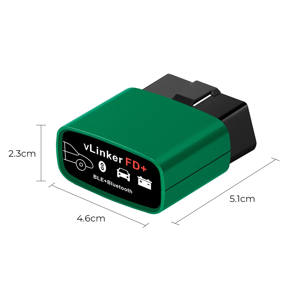 Автомобильный диагностический сканер VLinker FD + V2.2 J2534 ELM327 OBD 2 WIFI