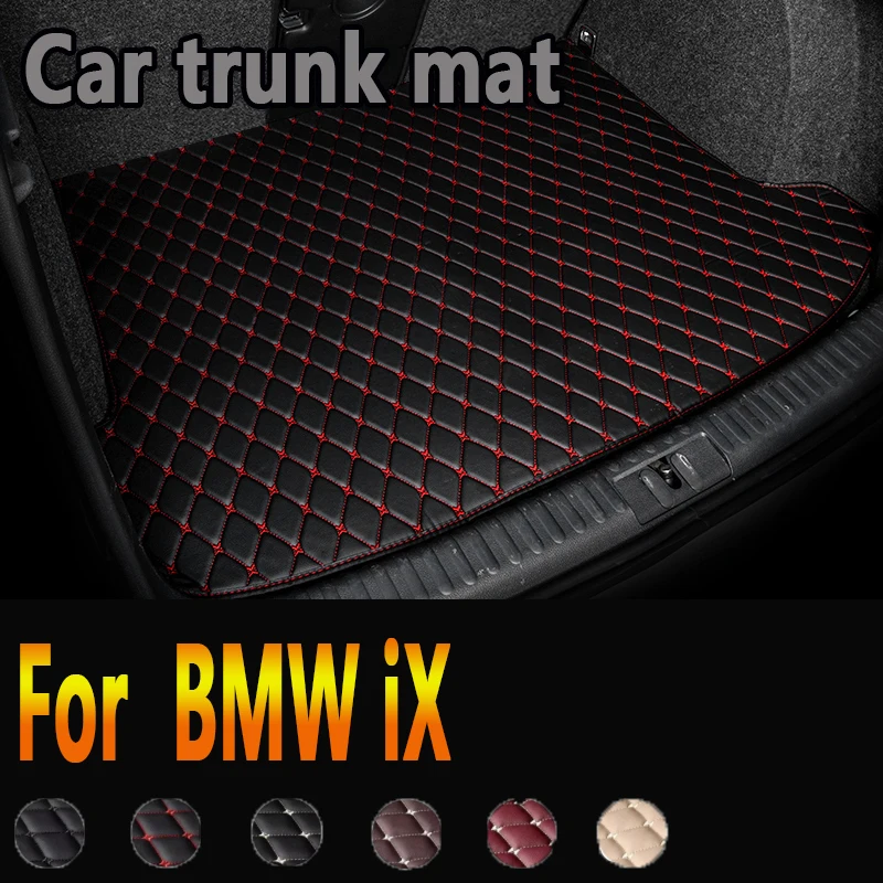 Автомобильные коврики для BMW iX 2022 2023 кожаный водонепроницаемый нескользящий
