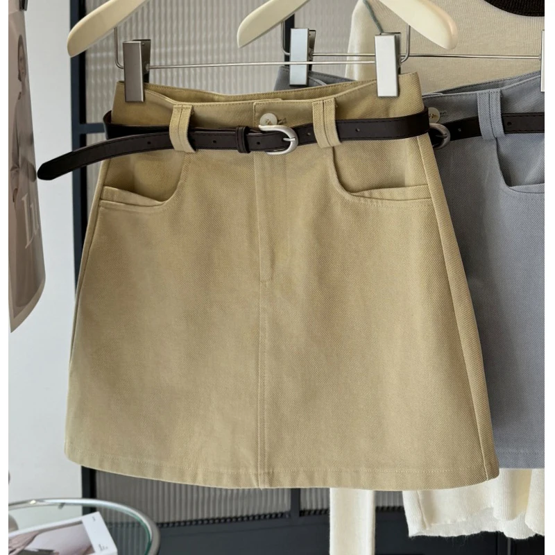 Женская летняя мини-юбка с высокой талией женские юбки трапециевидной формы