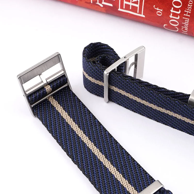 High Quality Nylon Strap 18mm 20mm 22mm 24mm for Samsung Galaxy James Bond 007 Military Casual Watchband Army Sport Replace