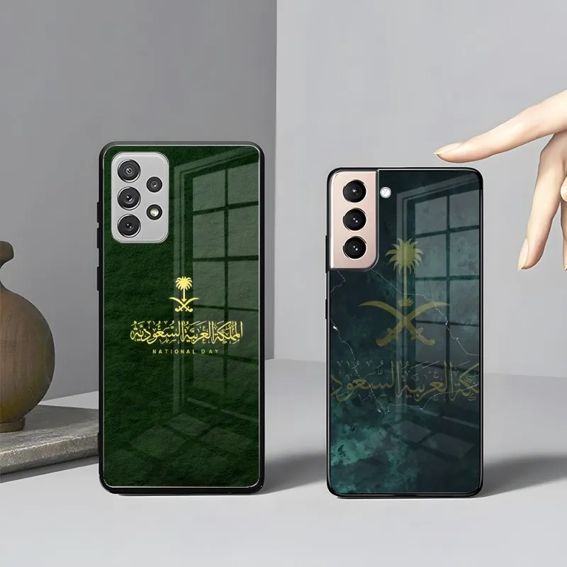 Чехол для телефона с флагом Саудовской Аравии Samsung A54 S23 S21 S22 Ultra A 42 34 32 52 51 Note S10 E Plus