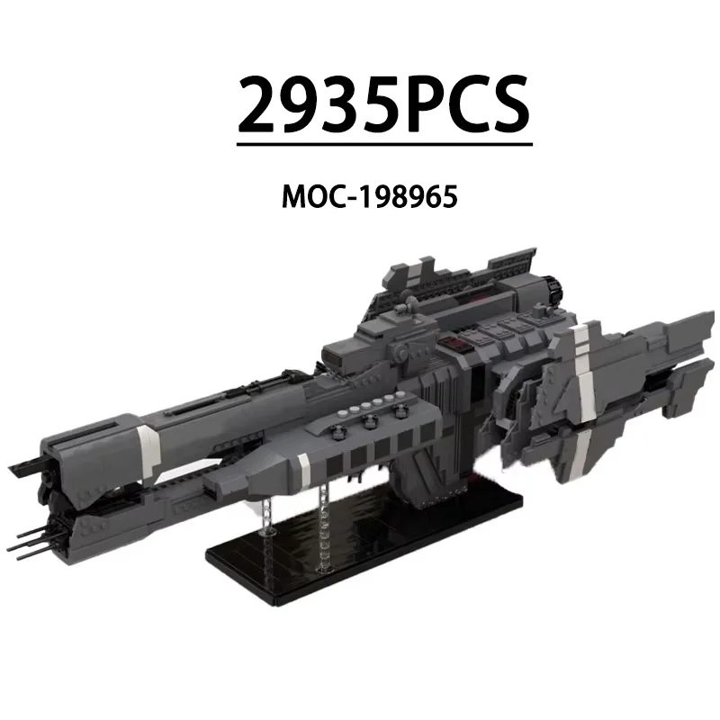 Новый MOC- 198965 Космический корабль тяжелый авианосчик строительные блоки сделай