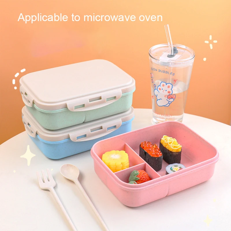 

Leak-proof Lunch Box, Leak-proof, Microwavable Food Storage Boxes, Children, School, Office, Portable, Sealed