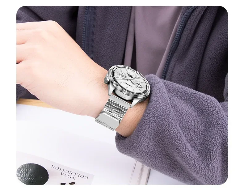 Металлический ремешок для Samsung Galaxy Watch 7654, магнитный браслет для Huawei Watch 43GT5-4-3 Pro Amazfit GTR 4GTS 4 Correa (art.: 3920cd7ee3710) - 3920cd7ee3710
