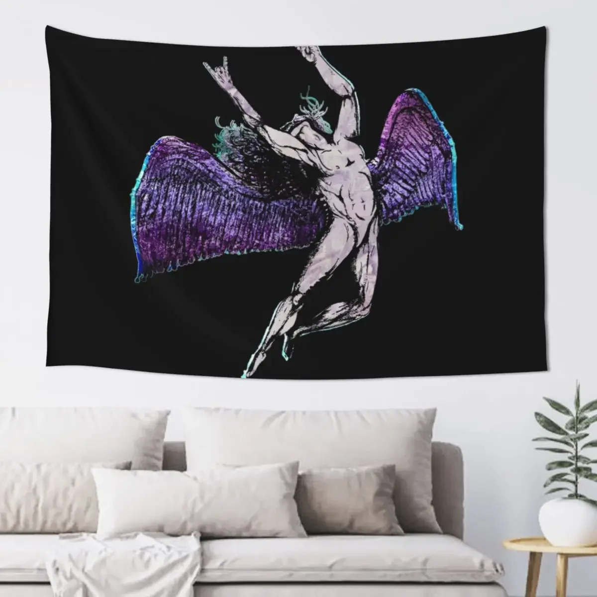 ИКАРУС РОЖДЕНИЯ - фиолетовый оверх * потрясающий необычный дизайн в моем