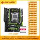 Материнская плата HUANANZHI X79 GREEN, с процессором Intel XEON E5 2689, комбинированный набор, поддержка памяти DDR3 RECC, USB3.0, SATA3, NVME, M.2 SSD