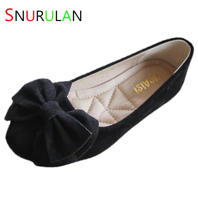 

Женские туфли на плоской подошве горячая Распродажа, женские лоферы с бантом, удобные туфли на плоской подошве, Рабочая обувь без застежки