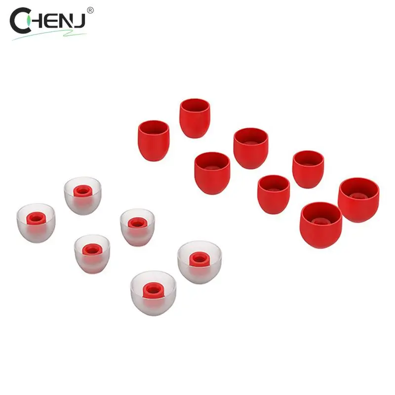 

1 комплект, Мягкие силиконовые насадки для наушников