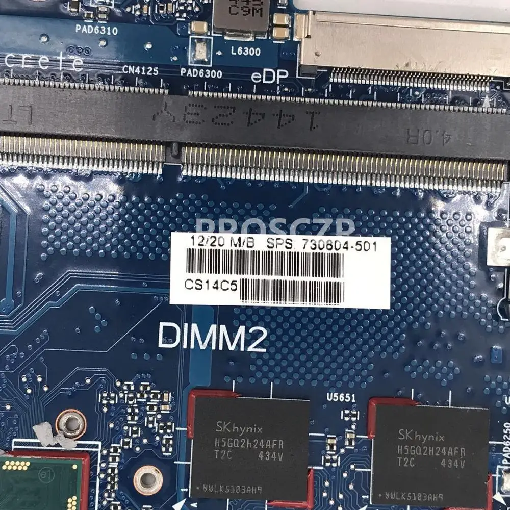 730804-501 730804-001 Бесплатная доставка для 840 850 G1 материнская плата ноутбука 6050A2559101-MB-A03