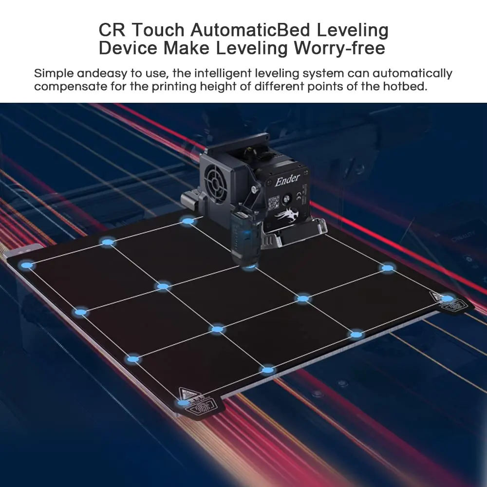 CREALITY Ender-3 S1 / Pro 3D принтер с CR Touch автоматический Выравнивающий спиральный