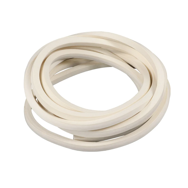 

Various Models Square Silicone Sponge Strips White Silicone Foamed Rubber Doors Windows Gasket Trim Seal