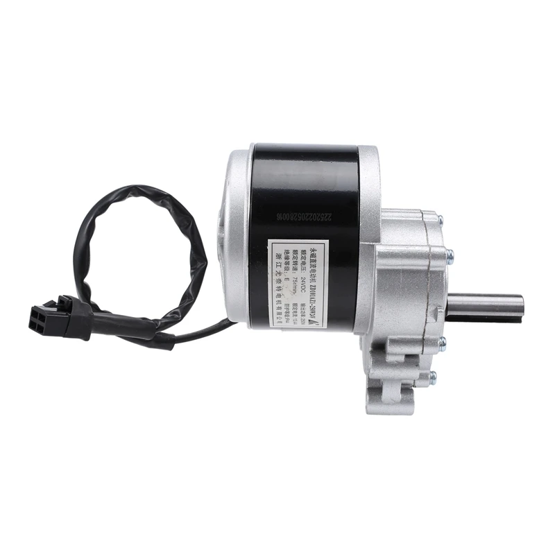 Used Dc Gear Brushed Motor 44mm Longer Shaft, Shaft Diameter 17mm 75rpm