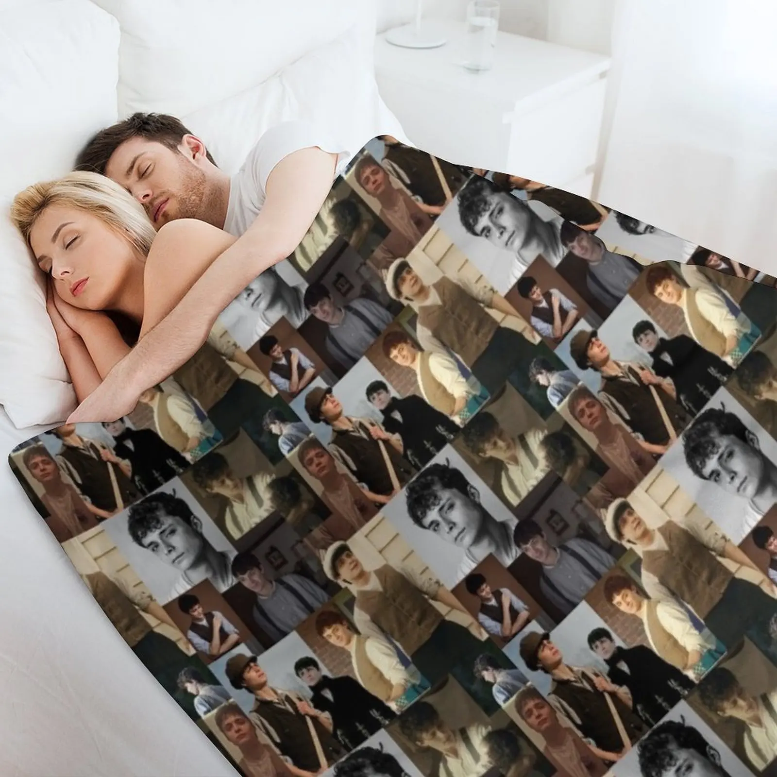 Одеяло с коллажем Gilbert Blythe теплое тонкое роскошное одеяло для дивана