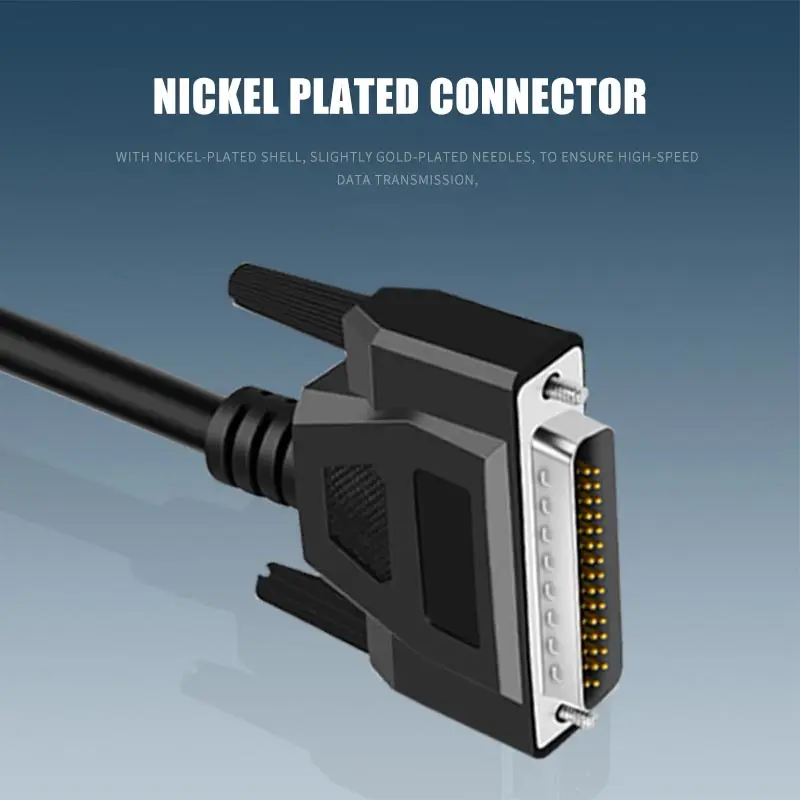 Кабель-удлинитель DB44 из чистой меди с двумя штекерами на одном конце и разъемом
