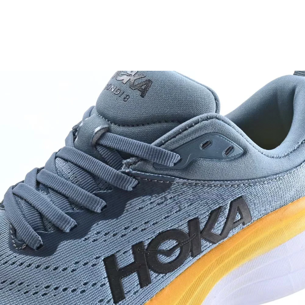Bondi 8 Shoes for Men Women Engineered Mesh Upper Professional Marathon Running Shoes Classic Low Sneakers from HOKA Casual Shoe