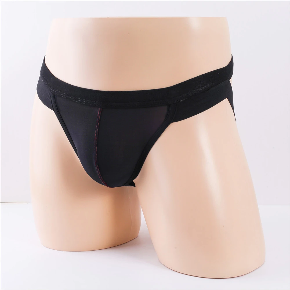 

Open Butt Panties Men Sexy Underwear U Convex Pouch Briefs Breathable Briefs Low Waist G-string Underpants Backless Thongs