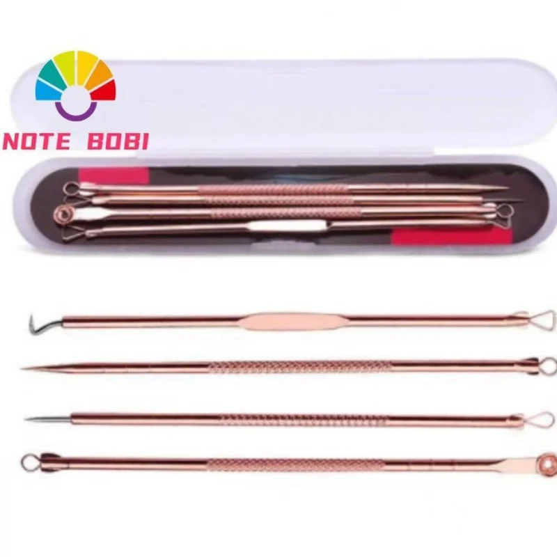 

Beauty Tool Kit Acne Extractor Carnation Remover Stainless Steel Pimple Needles