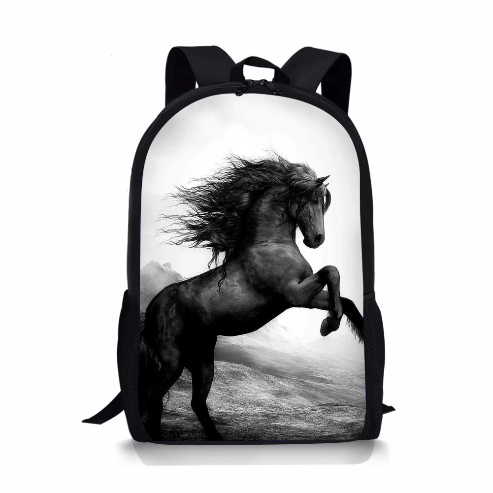 ADVOCATOR 2022 Trend Running Horse Pattern School Bags for Boys Customized Students Satchel Children's Backpack Free Shipping