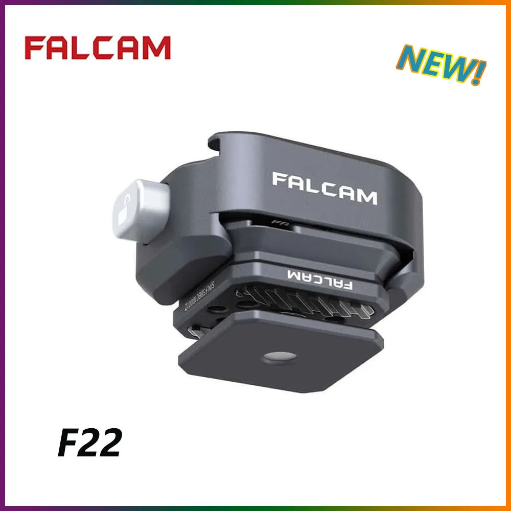 

FALCAM F22 Quick Release Adapter System Cold Shoe Adapter for Nikon Canon Sony DSLR Camera Cage Tripod Cold Shoe Mount