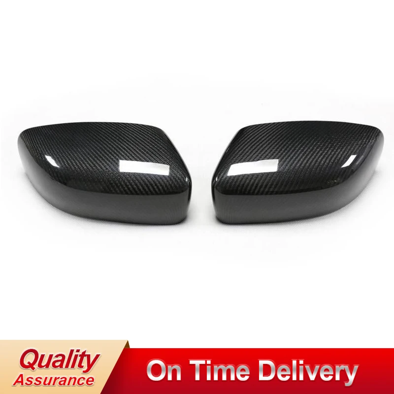 

Door Rearview Mirror Covers for Ghibli 2017-2018year Real Dry Carbon Fiber Left Right Side View Mirror Caps Replacement