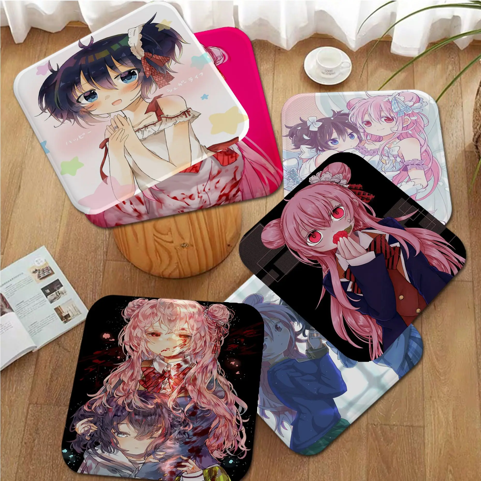 

Happy Sugar Life European Dining Chair Cushion Circular Decoration Seat For Office Desk Cushions Home Decor
