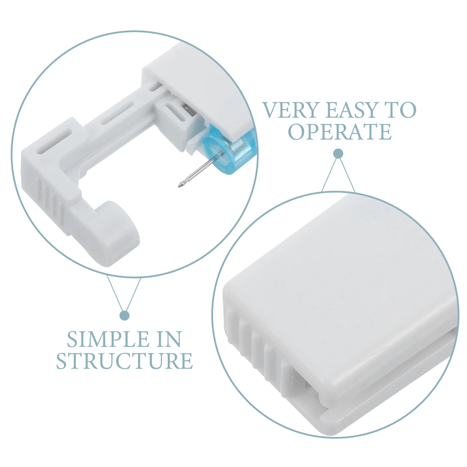 Шпильки для носа перфоратор инструмент пирсинга пирсинг вспомогательный