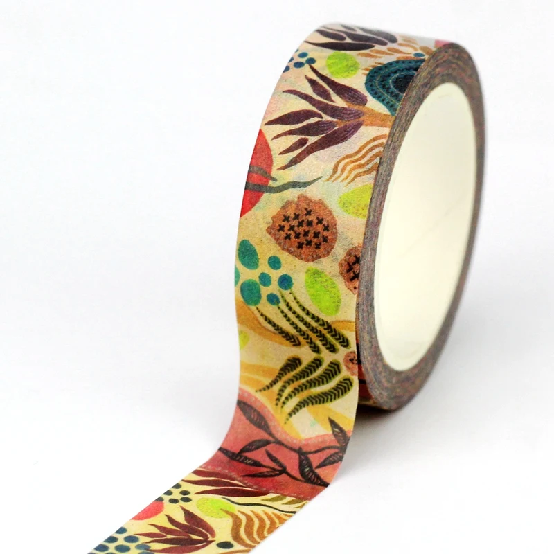

GREATHOPE WASHI TAPE Красочный ковер с традиционными и богемными узорами