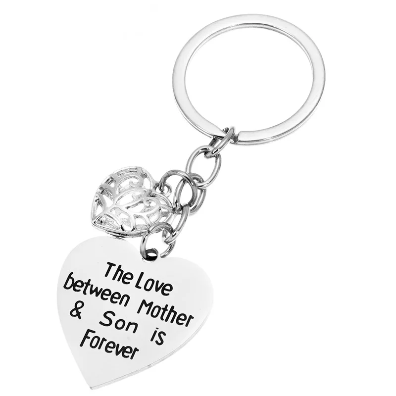 Брелок Hellow с подвеской в виде сердца для женщин простой мужской брелок надписью