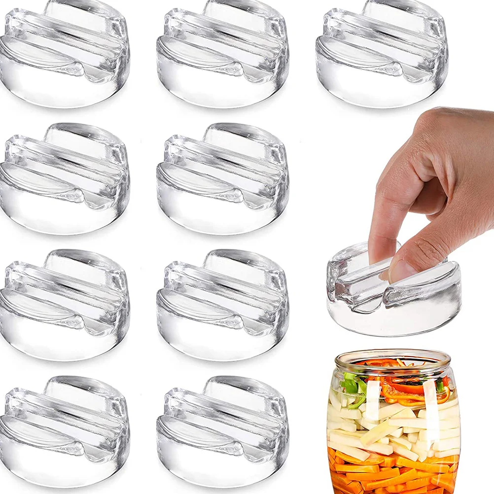 

Fermentation Lidairlock Pickle Silicone Jars Ferment Kimchi Pebbles Glass Canning Mason Jar Pickling Weights Lids Fermenting Pot