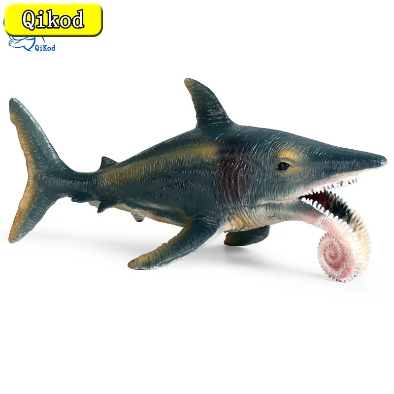 Новинка динозавр Юрского периода мир океана животное спиральная Акула имитация