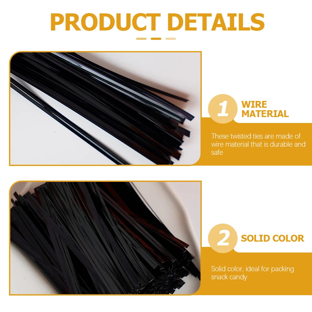 800 шт. обертывания для выпечки завязки мешков печенья уплотнительный ремень